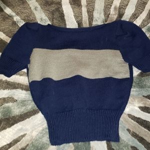 Small Cropped House Pride Sweater